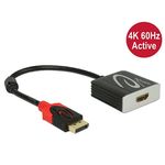 Delock Displayport moški / HDMI ženski adapter, aktiven
