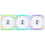 LIAN LI ventilator za ohišje UNI fan SL Wireless 120 ARGB PWM 120mm, 3 pack + kontroller, bel