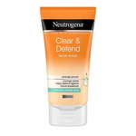 Neutrogena gladilni piling Clear &amp; Defend (Facial Scrub), 150 ml