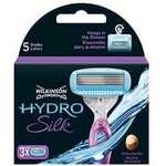 Wilkinson Sword HYDRO Silk nadomestne glave, 3 kosi