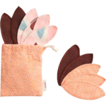 "Imse Labia Pads - Orange Sprinkle"