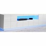 NEW Razsvetljava RTV omarice REJA modra