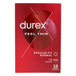 Durex Feel Thin - realistični občutek, 18 kos
