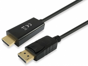 Equip Life 119390DisplayPort - HDMI pretvorni kabel (moški/moški)