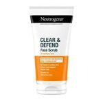 Neutrogena Clear & Defend Face Scrub piling za vse tipe kože 150 ml unisex