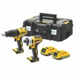 AKU 18V SET DCD778, DCF787 + 2x 2.0Ah TSTAK II Dewalt DCK2060D2T