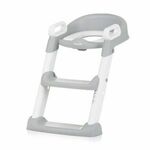 CHIPOLINO WC sedež z lestvijo Skippy Grey