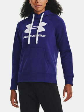 Under Armour Ženski pulover s kapuco Rival iz flisa z logotipom XS