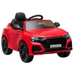 Elektrické autíčko Audi RSQ8, 12V, 2,4 GHz diaľkové ovládanie, USB / SD Vstup, LED červené