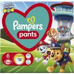 Pampers Active Baby Pants Paw Patrol hlačne plenice, velikost 6 (14-19 kg), 60 plenic