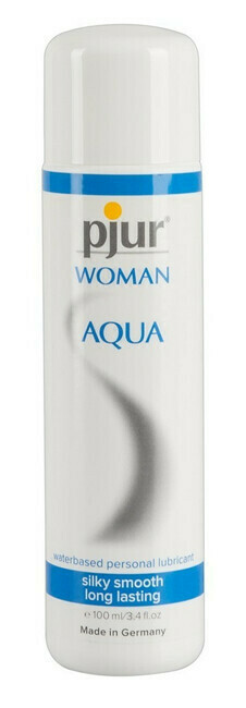 Pjur Woman Aqua - vlažilni lubrikant na vodni osnovi (100ml)