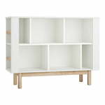 Bel otroški regal 120x40 cm Miloo – Pinio