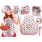 Aga Kitchen predpasnik s kuharsko kapo in dodatki