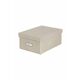 Škatla za shranjevanje Bigso Box of Sweden - bež. Škatla za shranjevanje iz kolekcije Bigso Box of Sweden. Model izdelan iz platna.
