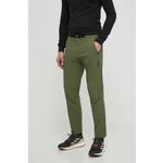 Outdooor hlače Colmar zelena barva - zelena. Outdooor hlače iz kolekcije Colmar. Model izdelan iz trpežnega materiala s hidrofobnim premazom.