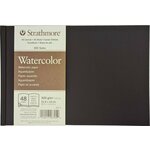 Strathmore Serie 400 Cold Press Watercolour Hardbound Book Skicirka 22 x 14 cm 300 g