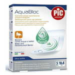 PIC Aquabloc antibakterijski pooperativni obliž, 10 x 8 cm, 5 kosov