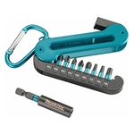 MAKITA 10-delni set vijačnih nastavkov Impact Black E-12005