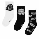 Nogavice Star Wars ACCCS-SS25-320SW(3-PACK) Črna