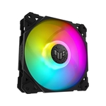 ASUS ventilator za ohišje TUF Gaming TF120 RGB, PWM, 120 mm, črn