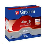 Verbatim BluRay disk, 25GB, 2x, 5