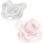 CHICCO Duda Physio Mini Soft polni silikon 0-2m punčka 2 kos