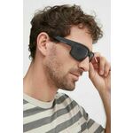 Sončna očala Armani Exchange moška, črna barva, 0AX4142SU - črna. Sončna očala iz kolekcije Armani Exchange. Model z enobarvnimi stekli in okvirji iz plastike. Ima filter UV 400.