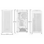 BE QUIET! shadow base 800 fx (bgw64) midiatx rgb okno belo ohišje