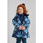 Otroška jakna Reima Toki mornarsko modra barva - mornarsko modra. Otroška zimska jakna iz kolekcije Reima. Podložen model, izdelan iz vodoodpornega materiala z visoko zračnostjo.