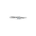Cutie Jewellery Čudovit bleščeč prstan Z6733-2948-10-X-2 (Obseg 53 mm) Belo zlato 585/1000