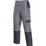 DELOVNE HLAČE ČRNO - SIVE 2XL LAHTI L4101505