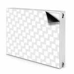 tulup.si Dekoracija za radiatorje 3d kvadratni vzorec 100x60 cm