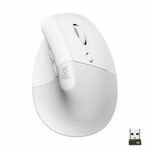 Logitech Lift Vertical brezžična miška, beli/nature/rdeči/rozi/sivi/svetlo sivi/temno sivi/črni