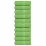 vidaXL Brisače 10 kos zelena 30x30 cm 360 gsm 100% bombaž