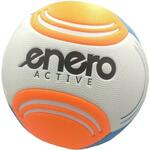 Plažna nogometna žoga ENERO Active velikost 5, belo-oranžna