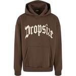 Dropsize Majica bež / čokolada