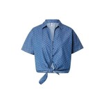 ONLY Bluza 'ONLNOVA AZURE' moder denim / bela 25507038
