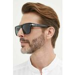 Sončna očala Persol moška, črna barva, 0PO3348S - črna. Sončna očala iz kolekcije Persol. Model z enobarvnimi stekli in okvirji iz plastike. Ima filter UV 400.