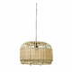 Stropna svetilka v naravni barvi s senčnikom iz bambusa in ratana ø 49 cm Dalika - Light &amp; Living