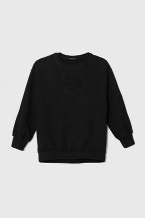 Otroški pulover Sisley črna barva - črna. Otroški pulover iz kolekcije Sisley