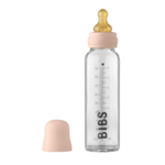 BIBS Baby Glass Bottle 225 ml steklenička za dojenčke Blush 225 ml
