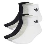 ADIDAS ORIGINALS Nogavice 'Mid ' bež / črna / bela