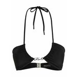 KARL LAGERFELD Gornji del bikini 241W2209 Črna