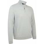 Callaway 1/4 Zipped Mens Merino Sweater Pearl Blue Heather 2XL
