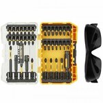 DeWALT Sada bitů FLEXTORQ (38 ks) + ochranné brýle DT70740T