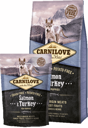 Krma Carnilove Puppy Salmon &amp; Turkey 12 kg