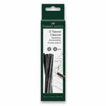 Faber-Castell Naravno oglje Pitt Monochrome 5-8 mm, 12 kosov