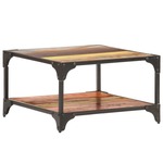 slomart Klubska mizica 60x60x35 cm trden predelan les