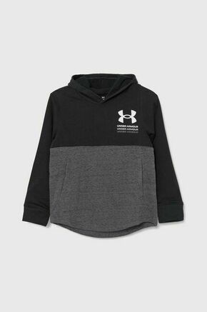 Under Armour Pulover UA Boys Rival Terry Hoodie-BLK L