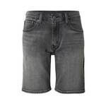Jeans kratke hlače Levi's moški, siva barva - siva. Kratke hlače iz kolekcije Levi's. Model izdelan iz jeansa. Lahkoten elastičen material zagotavlja popolno svobodo gibanja.